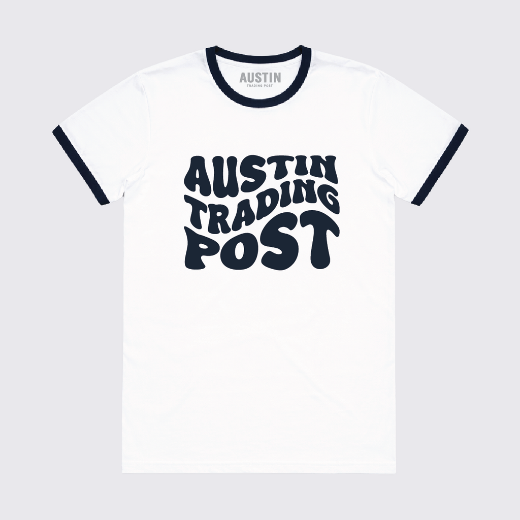 Austin Trading Post Groovy Ringer T-Shirt