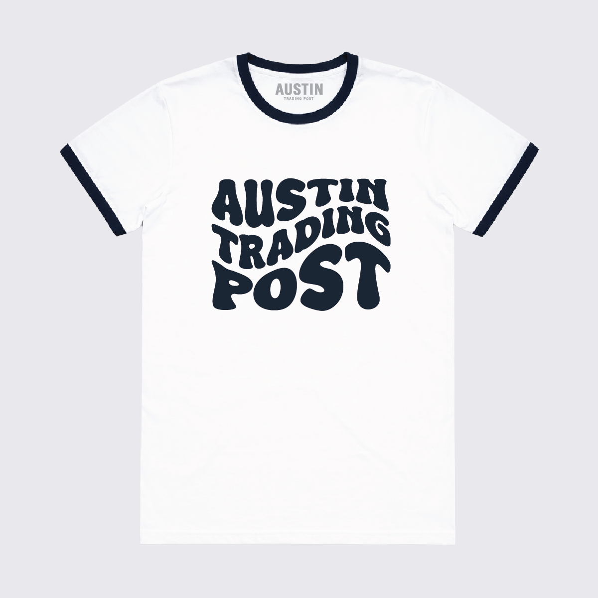 Austin Trading Post Groovy Ringer T-Shirt