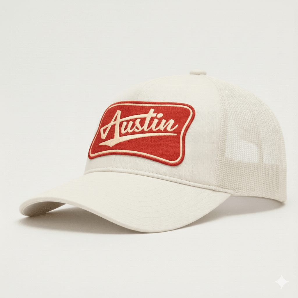 Austin Banquet Foam Trucker Cap - Austin Trading Post