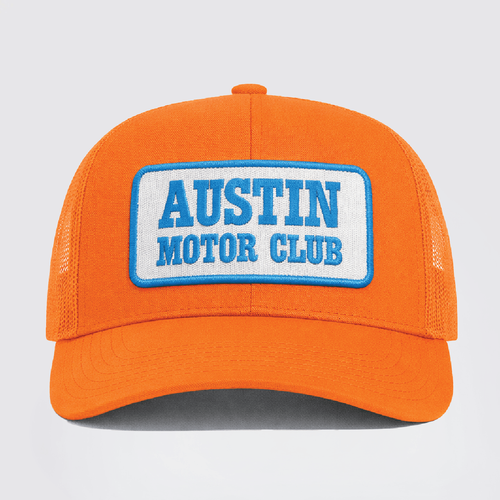 Austin Motor Club Foam Trucker Rope Cap - Austin Trading Post