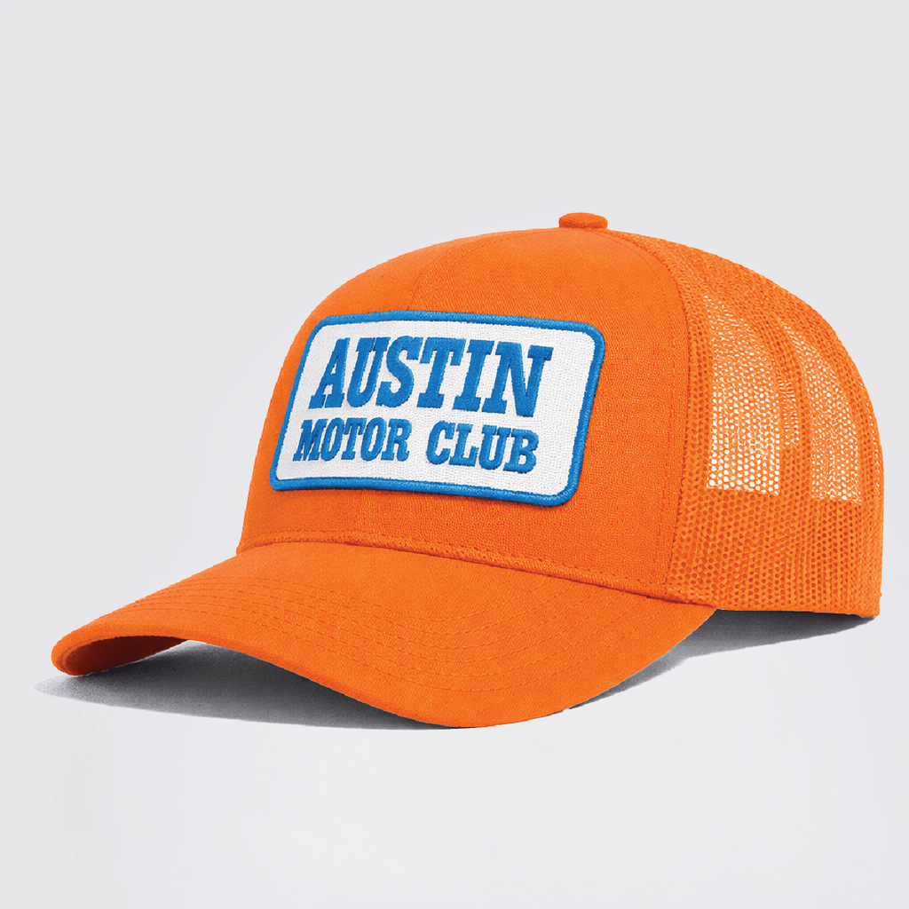 Austin Motor Club Foam Trucker Rope Cap - Austin Trading Post