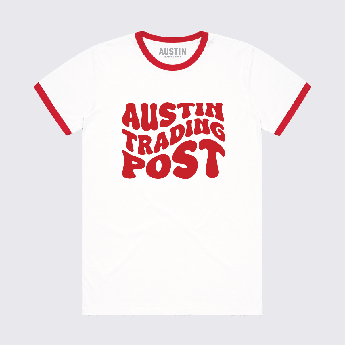 Austin Trading Post Groovy Ringer T-Shirt - Austin Trading Post