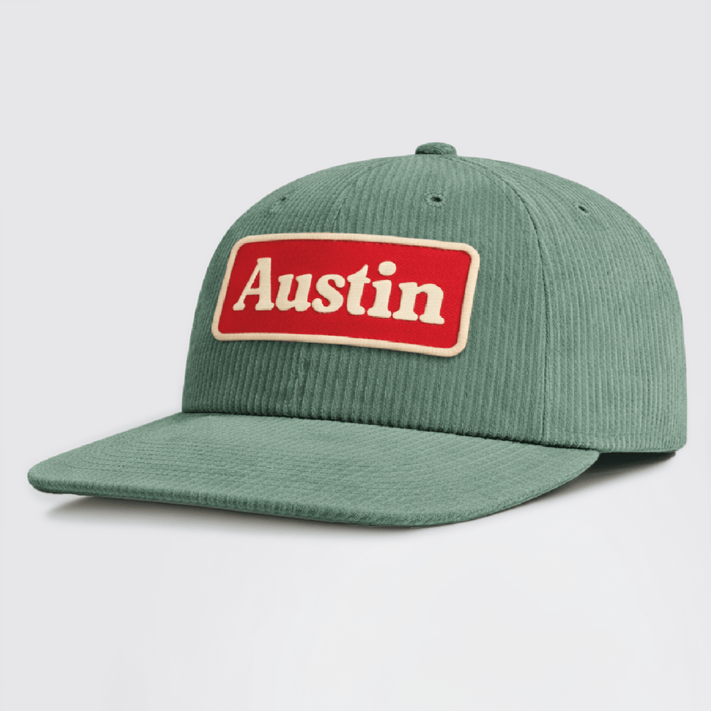 Hill Country Corduroy Cap - Austin Trading Post